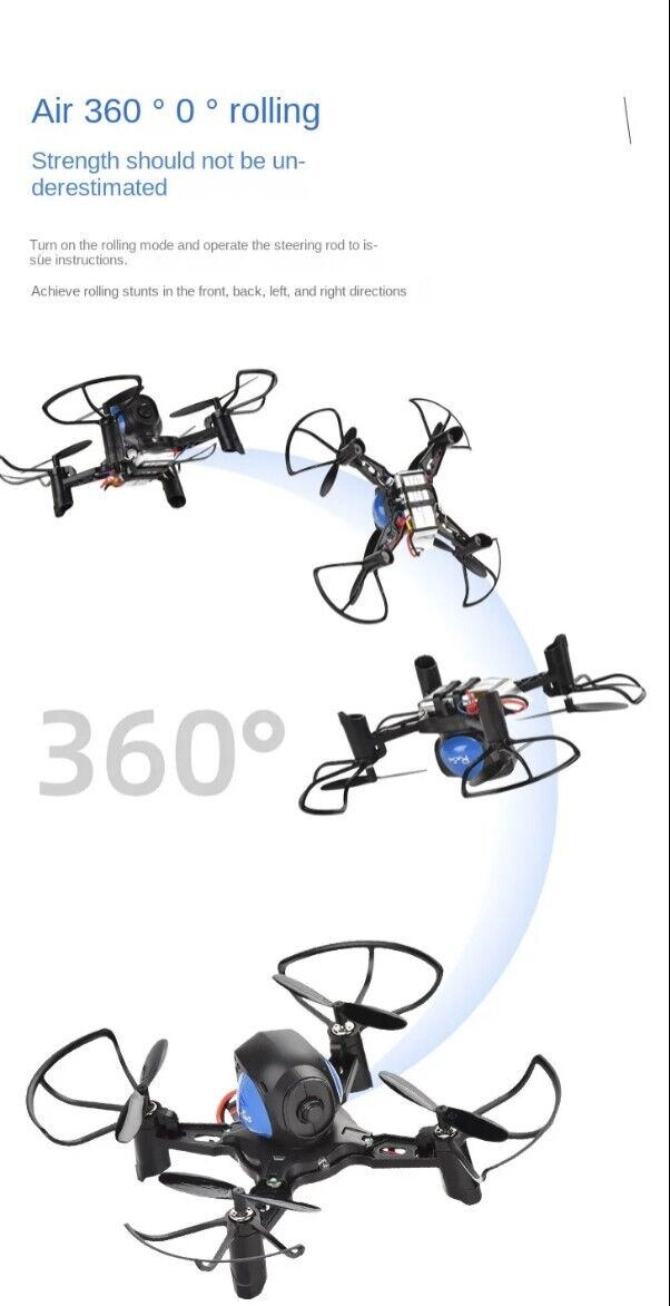 Mini YC 4k Camera DIY Assembled Four Axis Aircraft Combat Drone WIFI Aerial