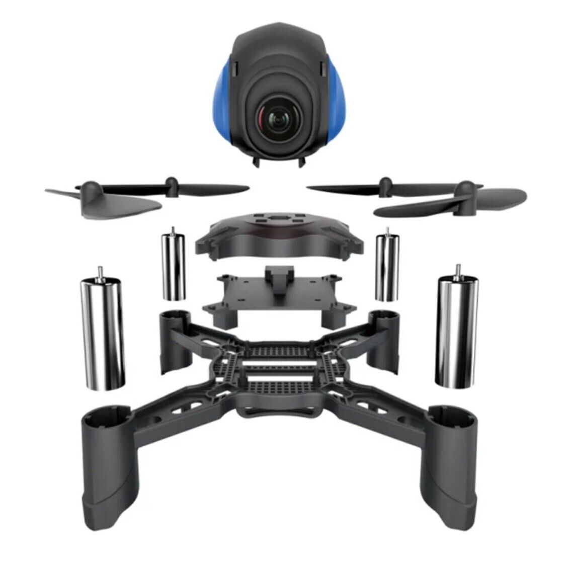 Mini YC 4k Camera DIY Assembled Four Axis Aircraft Combat Drone WIFI Aerial
