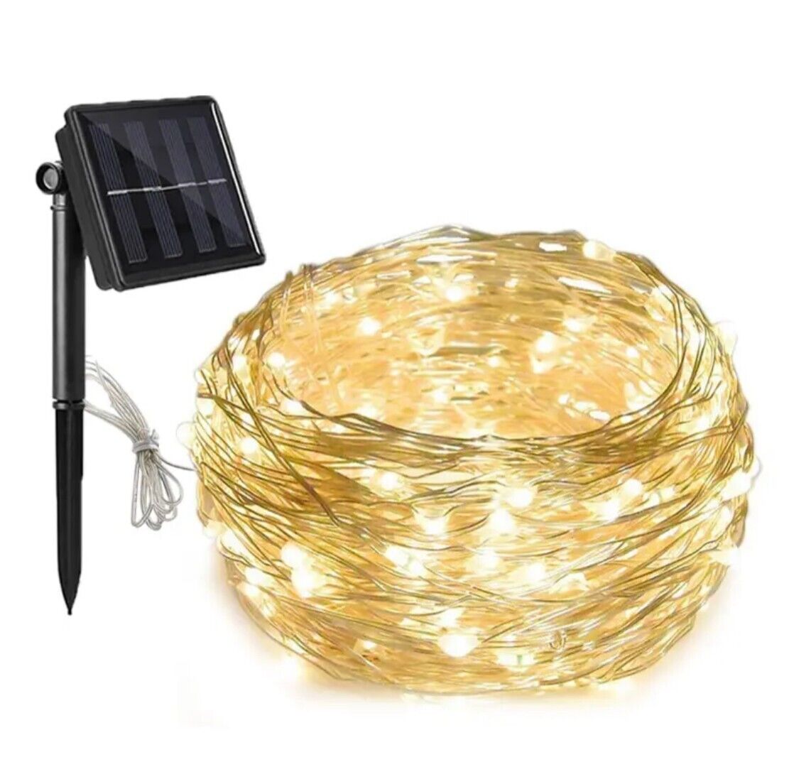 12/32m LED Solar Light Garland Outdoor Garden Fairy String Light Led Twinkle