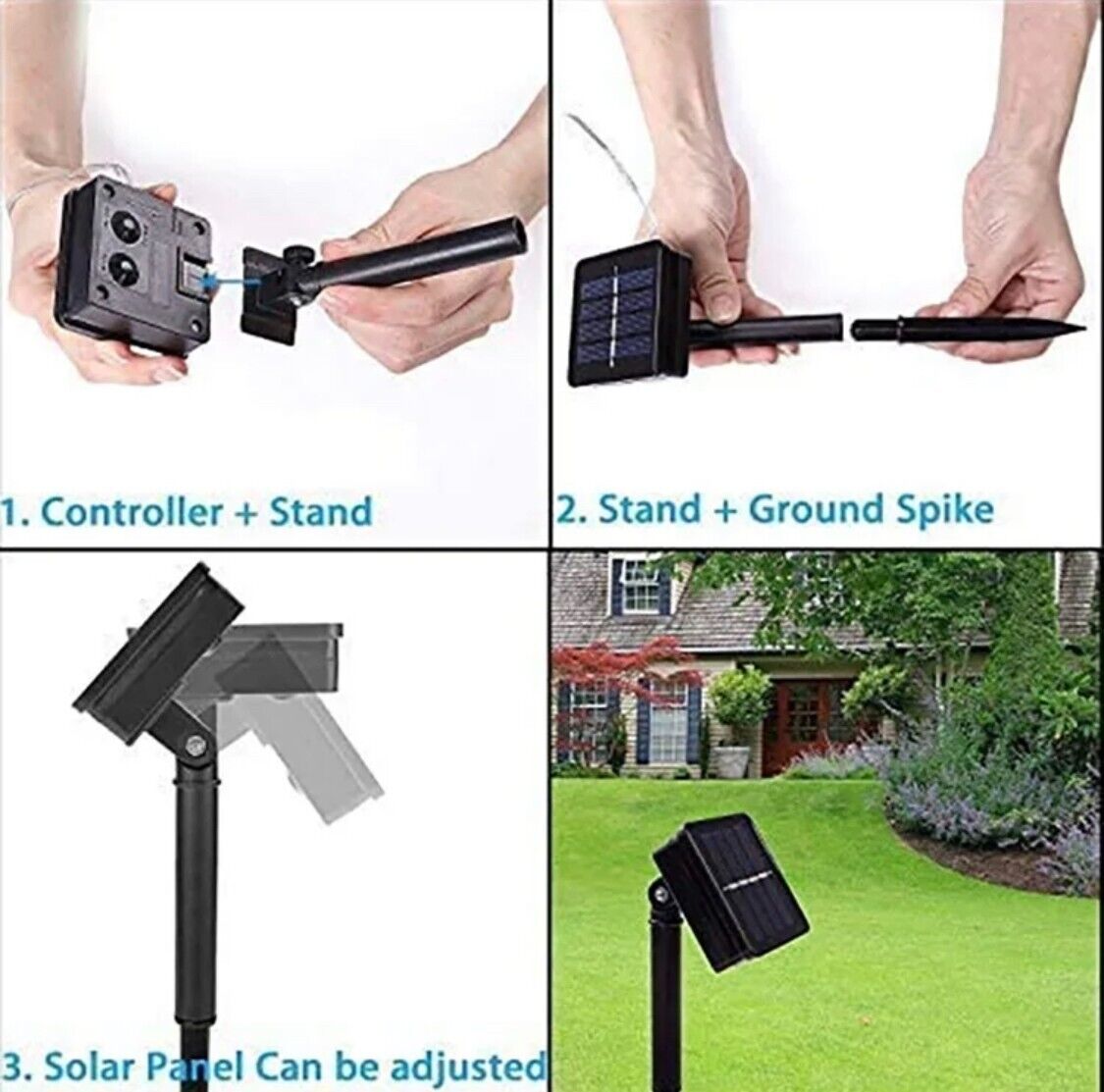 12/32m LED Solar Light Garland Outdoor Garden Fairy String Light Led Twinkle