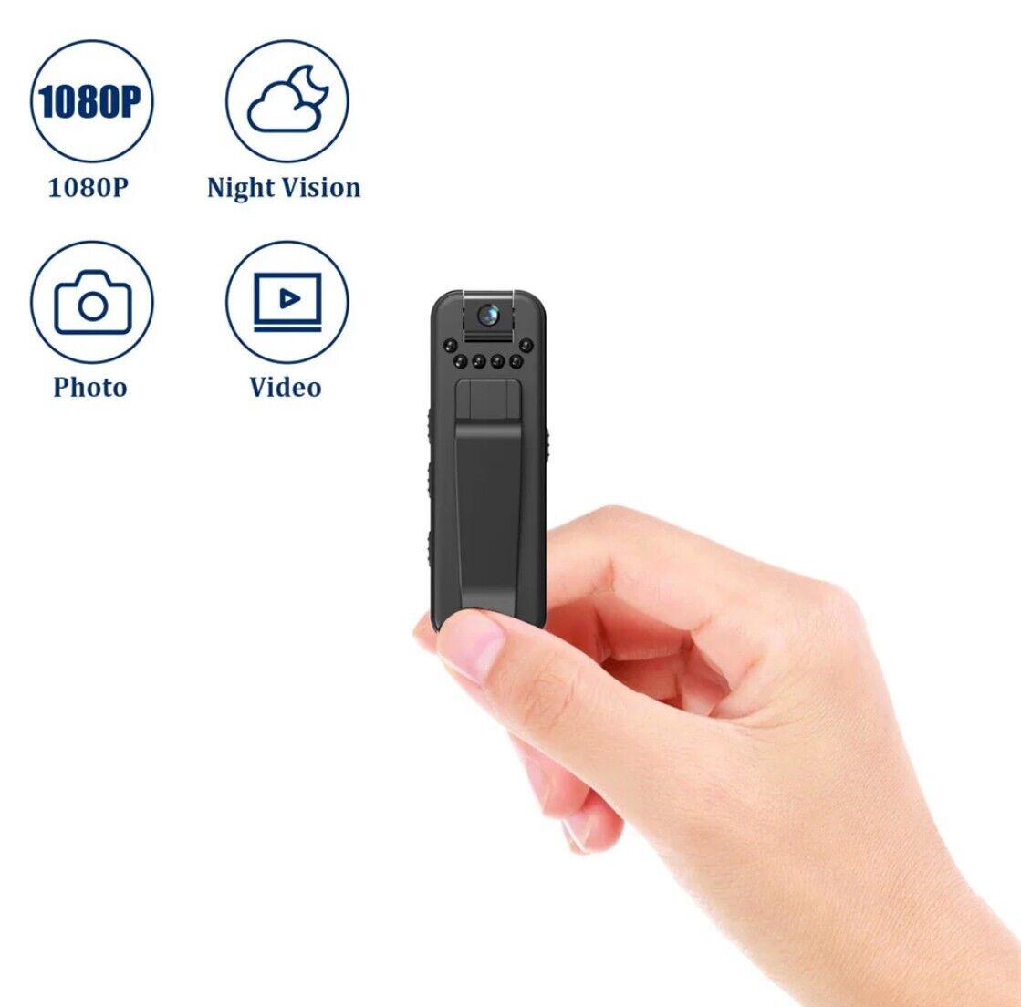 MD13 HD 1080P Mini Camera Portable Small Digital Video Recorder Police BodyCam