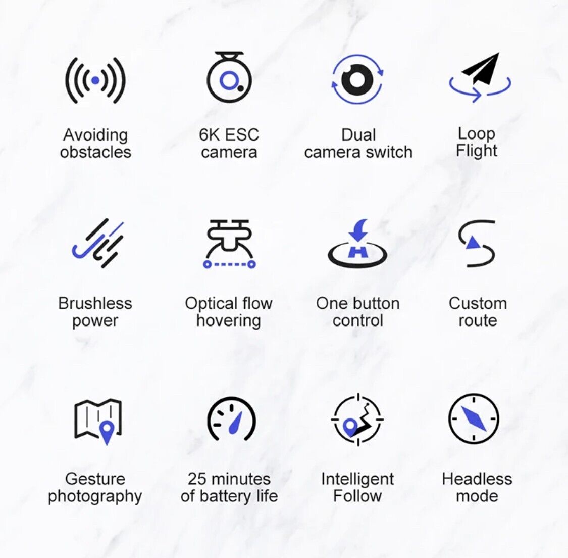 Drone Xiaomi MiJia S2S 8K 5G GPS Profesional HD Aerial Photography Dual-Camera