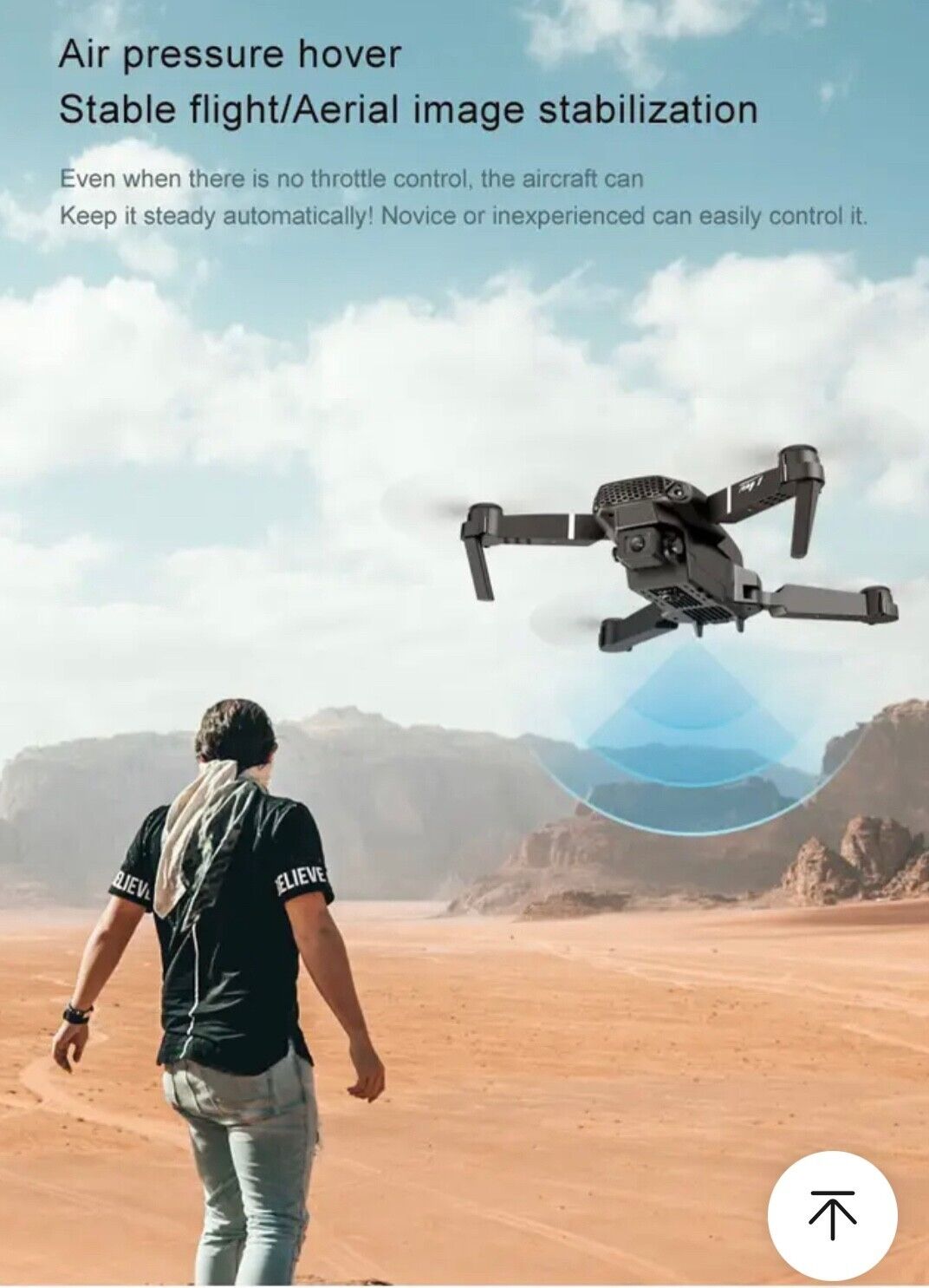 DRONE ZHENDUO E88 Pro 4k Profesional HD 4k Rc Airplane Dual-Camera Wide-Angle