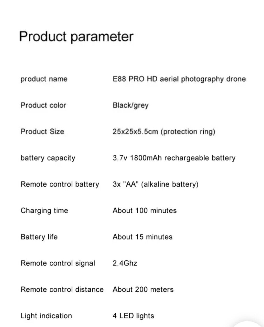 DRONE ZHENDUO E88 Pro 4k Profesional HD 4k Rc Airplane Dual-Camera Wide-Angle