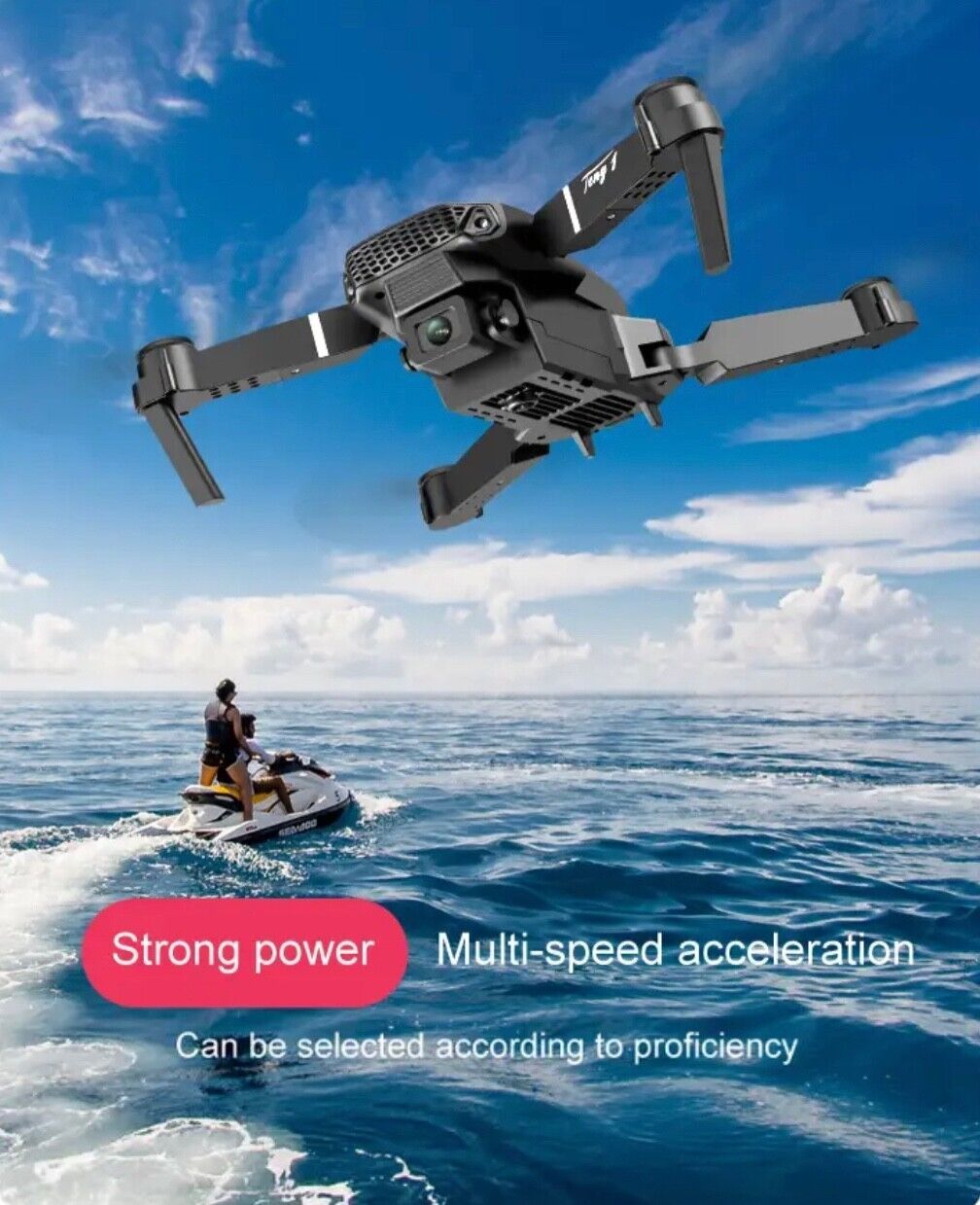 DRONE ZHENDUO E88 Pro 4k Profesional HD 4k Rc Airplane Dual-Camera Wide-Angle
