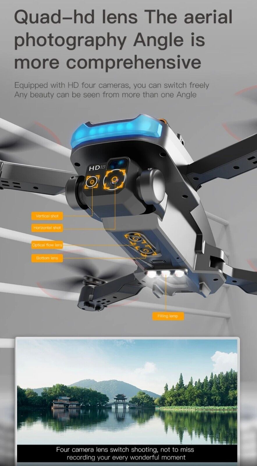 Drone Xiaomi P15 4K/8K HD Camera Brushless Intelligent Obstacle