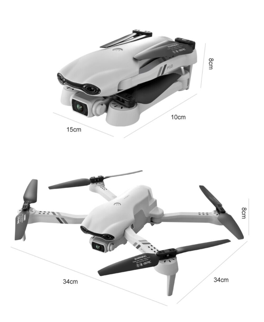 F10 Drone 6K HD Camera GPS 5G WIFI Wide Angle FPV Real Time Transmission