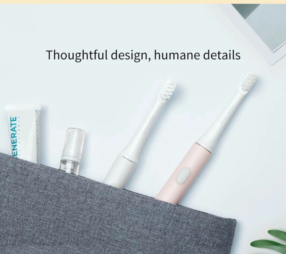 Sonic Electric Toothbrush Xiaomi Mijia T100 Mi Smart Tooth Brush Colorful USB