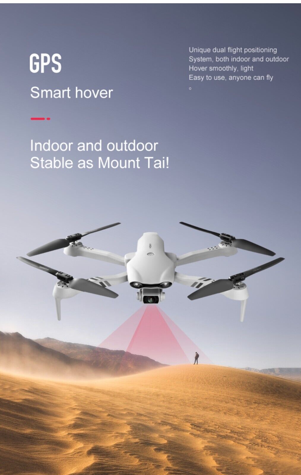 F10 Drone 6K HD Camera GPS 5G WIFI Wide Angle FPV Real Time Transmission