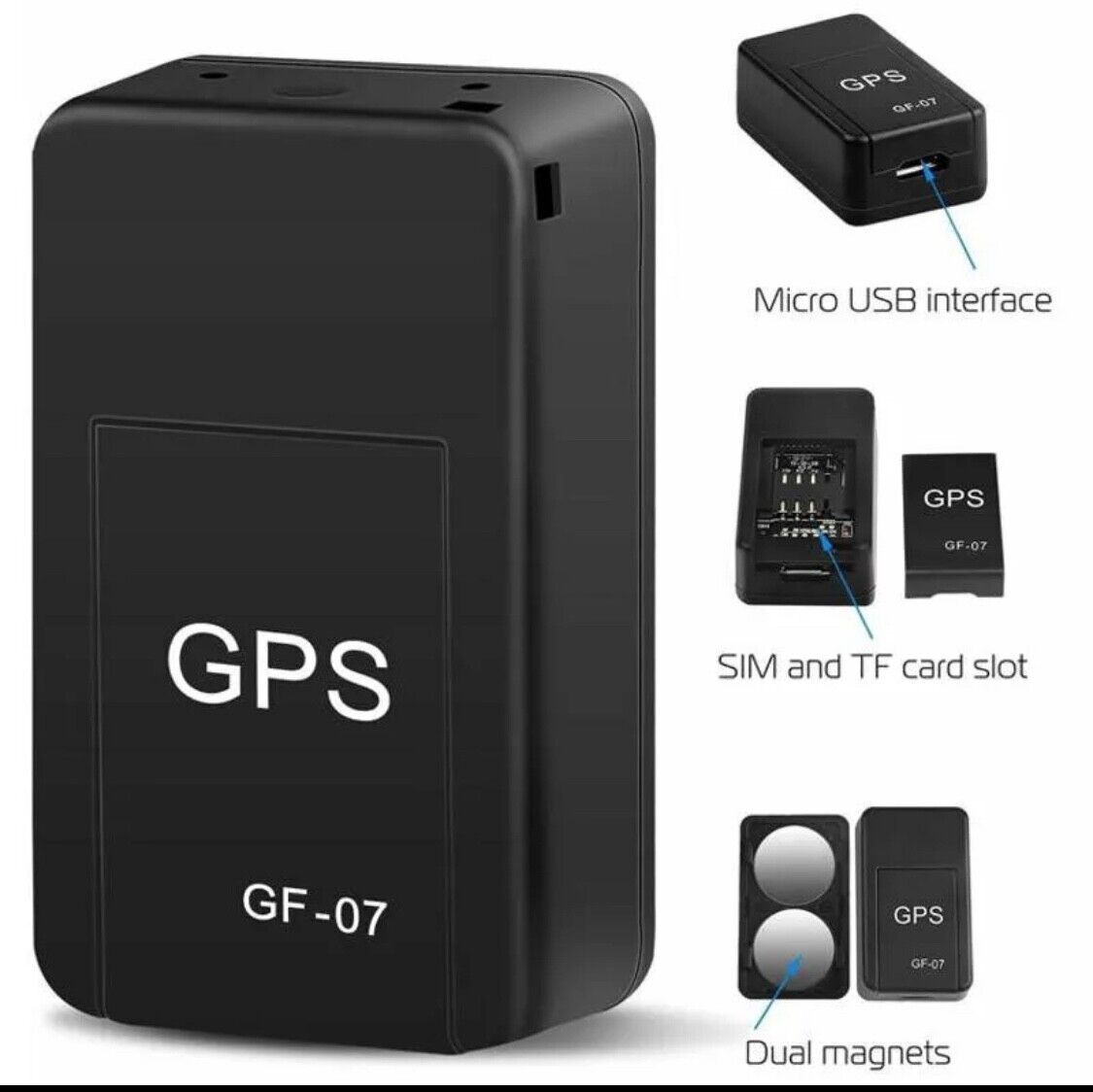 GPS Locator Small and Strong Magnetic Car Child Anti Theft Loss Booking Vehicle