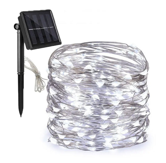 12/32m LED Solar Light Garland Outdoor Garden Fairy String Light Led Twinkle