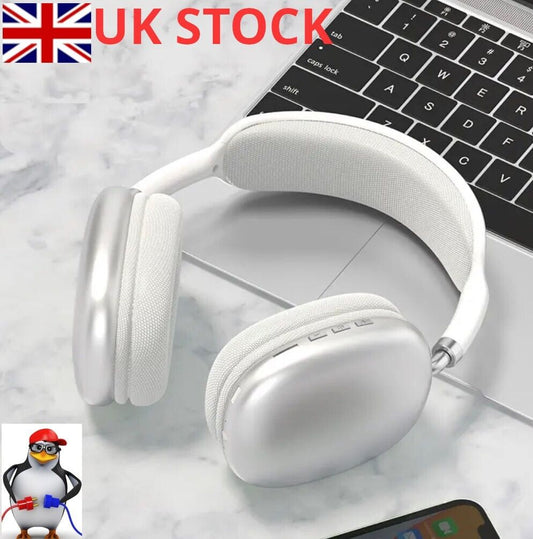 Wireless Headphones Bluetooth Physical Noise Reduction Headsets Stereo Sound