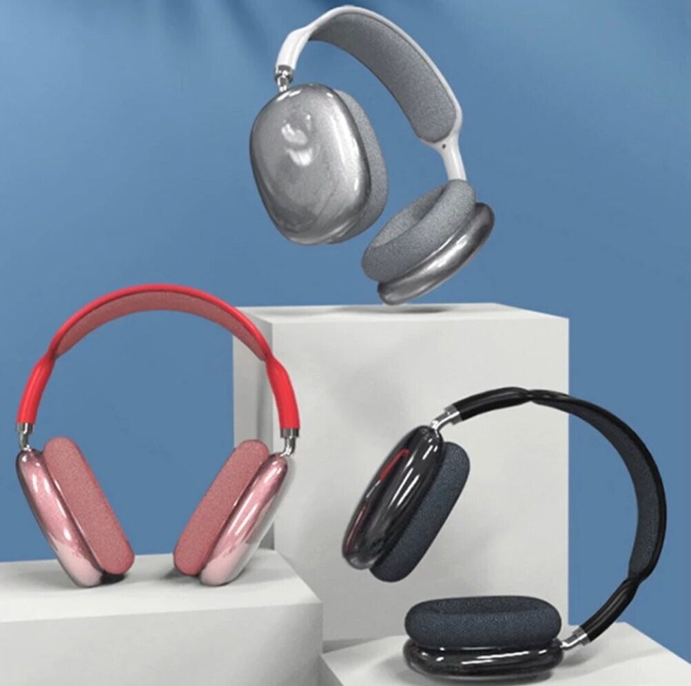 Wireless Headphones Bluetooth Physical Noise Reduction Headsets Stereo Sound