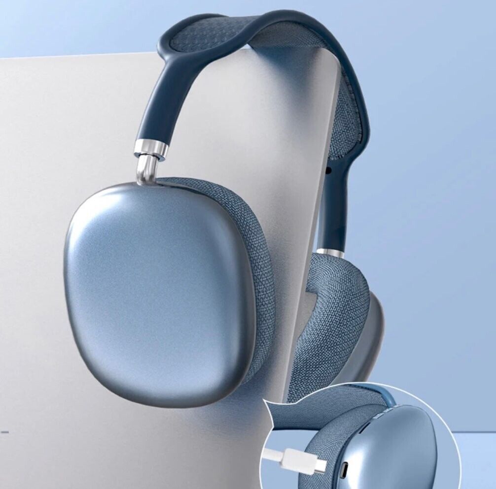 Wireless Headphones Bluetooth Physical Noise Reduction Headsets Stereo Sound