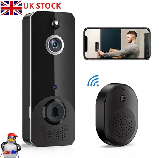 WiFi Video Doorbell Camera CMOS Sensor Detection Infrared Night CLOUD Waterproof
