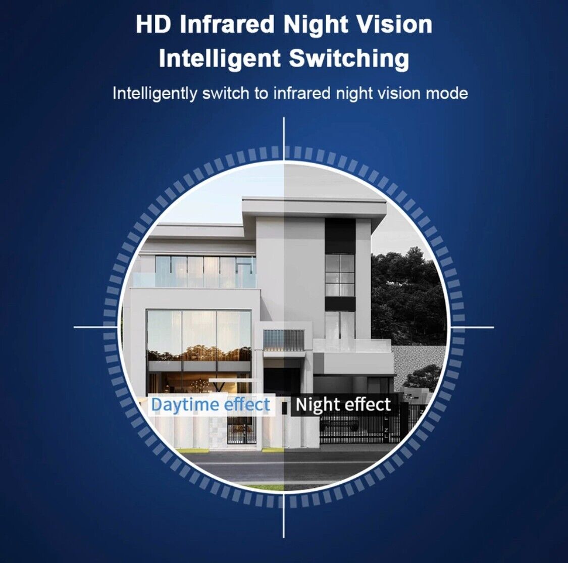 WIFI Doorbell Camera with 125° Wide Angle Night Vision Cloud Storage SD Card